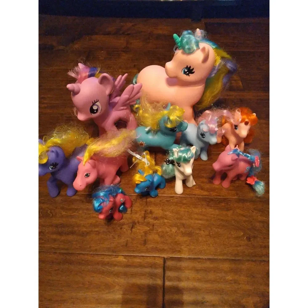 My‎ Little Pony Vintage Toy Lot G1 G3 Figures Collectible Ponies
